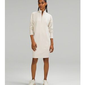 Lululemon Softstreme Long Sleeve Half Zip Dress